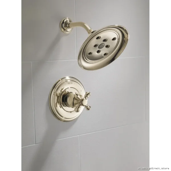 Delta Cassidy 14 Series Polished Nickel Shower Trim Kit No Handle T14297-PNLHP