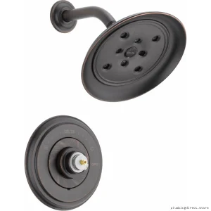 Delta Cassidy Monitor 14 Series Shower Trim Kit - Venetian Bronze Handle-Free Design T14297-RBLHP