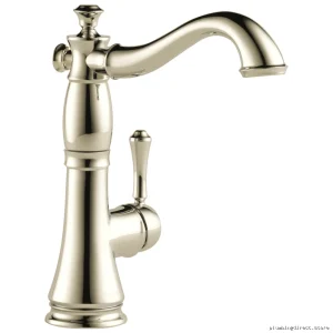 Cassidy Bar Faucet | Polished Nickel 1997LF-PN Delta – Modern Kitchen Hardware