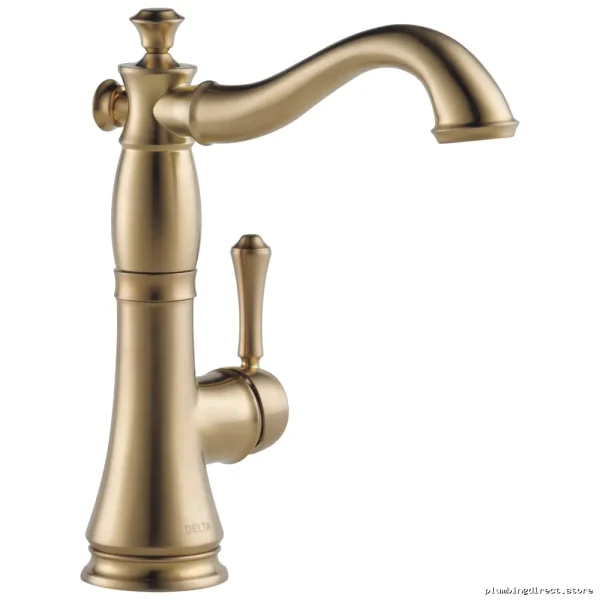 Delta Cassidy Champagne Bronze Bar Faucet 1997LF-CZ for Kitchen Sink - Image 3