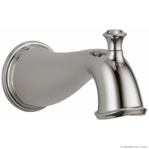 Delta Cassidy Polished Nickel Tub Spout Pull-Up Diverter RP72565PN