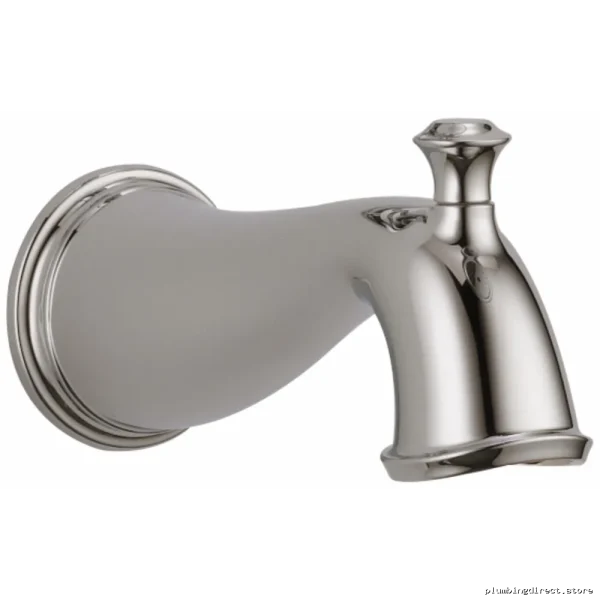Delta Cassidy Polished Nickel Tub Spout Pull-Up Diverter RP72565PN