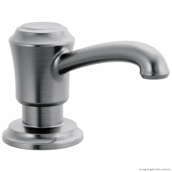 Delta Cassidy Stainless Steel Soap Dispenser with Lumicoat Arctic Finish