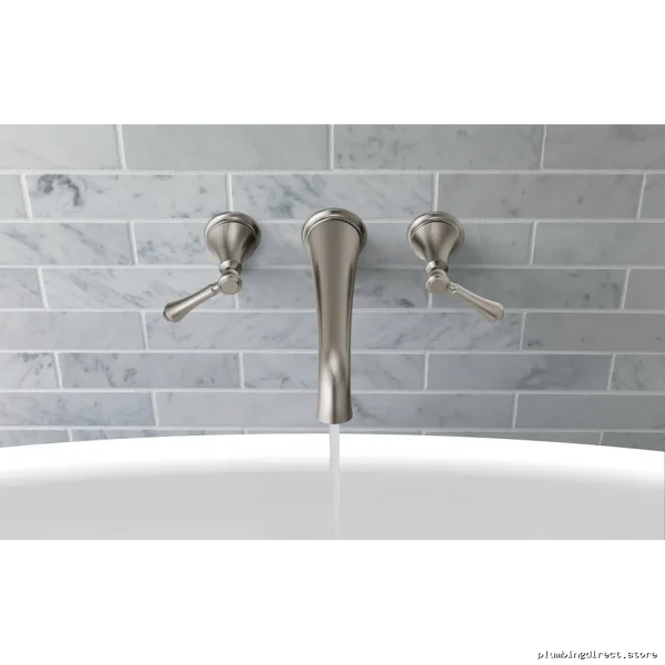 Delta Cassidy Stainless Steel Wall-Mount Bath Tub Filler Trim T5797-SSWL - Image 3