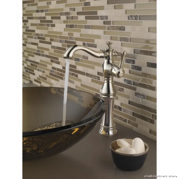 Delta Cassidy Polished Nickel Vessel Sink Faucet 797LF-PN