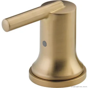 Delta Champagne Bronze Trinsic Lever Handles for Roman Tubs - H659CZ