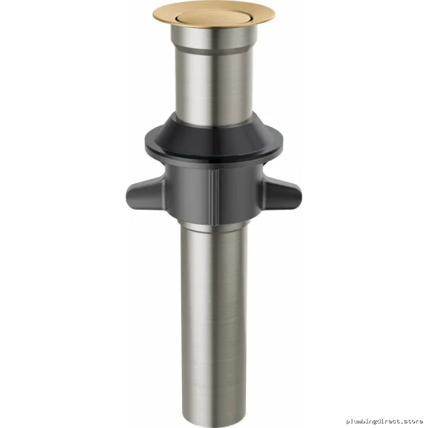 Delta Champagne Bronze Pop-Up Drain with Overflow Protection