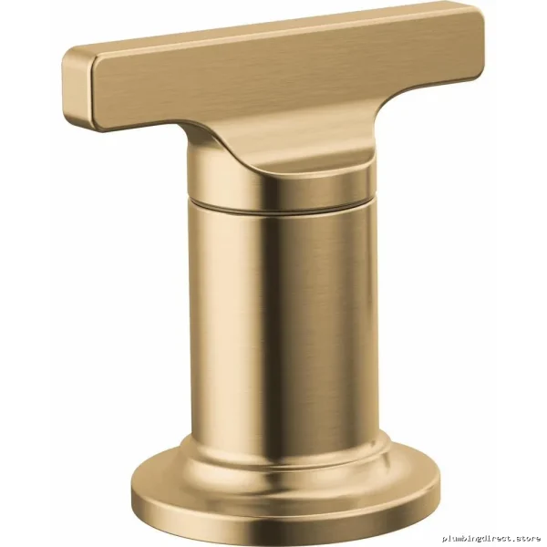 Delta Champagne Bronze Roman Tub Filler with T-Lever Handle H590CZ-PR