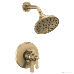 Delta Champagne Bronze Shower Trim Kit - TempAssure 17T Series T17T256-CZ