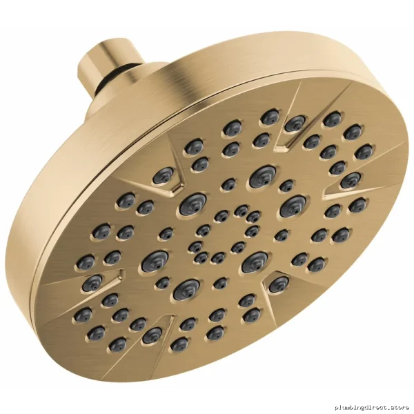 Delta Adjustable Shower Head 52535-CZ - 5 Settings & 1.75 GPM in Champagne Bronze