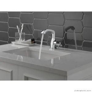 Delta Champagne Bronze Single Lever Bathroom Faucet 576-CZMPU-LHP-DST