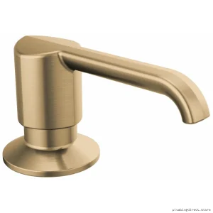 Delta Champagne Bronze Soap Dispenser with Lumicoat Finish RP101188CZPR