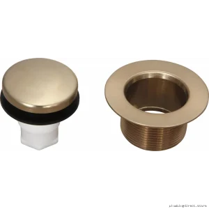 Delta Champagne Bronze Toe-Touch Tub Drain Stopper RP31558CZ