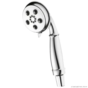 Delta Chrome 3-Spray Handheld Showerhead with H2Okinetic Technology