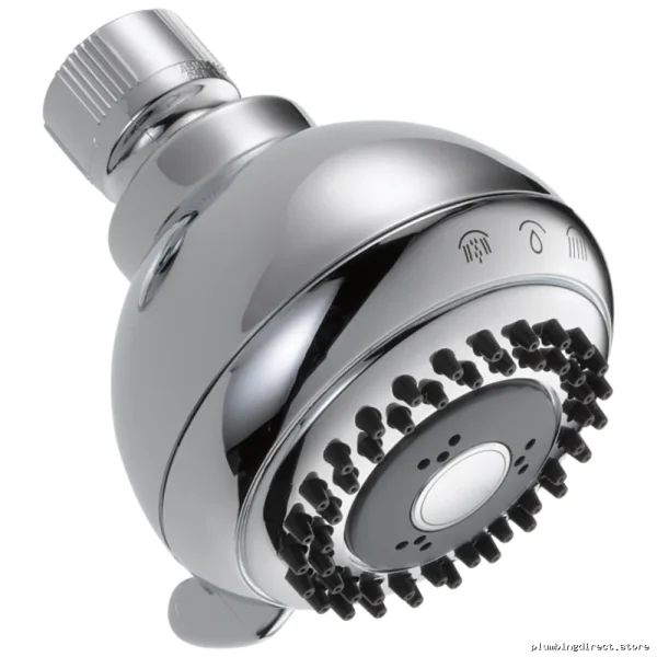 Delta Chrome 4-Spray Showerhead with Adjustable Settings 52102-MB