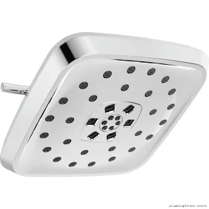 Delta Chrome 4-Spray Shower Head with UltraSoak Technology H2Okinetic