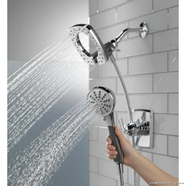 Chrome Shower Trim 17 Series T17264-I Delta with In2ition Technology - Ashlyn Monitor - Image 2
