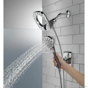 Chrome Shower Trim 17 Series T17264-I Delta with In2ition Technology - Ashlyn Monitor