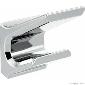 Delta Chrome Double Robe Hook - Durable & Stylish Bathroom Organizer 79936