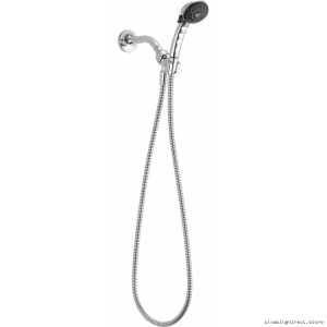 Delta Chrome Handheld Shower Head - Wall Mounted, Easy Installation 59344-B18-PK