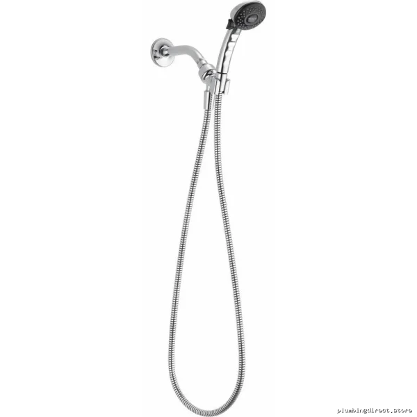 Delta Chrome Handheld Shower Head - Wall Mounted, Easy Installation 59344-B18-PK