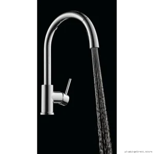 Delta Chrome Pull-Down Kitchen Faucet 1.5 GPM Low Flow Sprayer 976LF-1.5