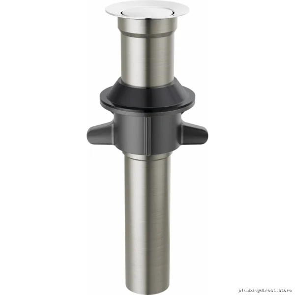 Delta Chrome Push-Pop Drain Stopper Overflow Bath Sink Plug RP101632PC