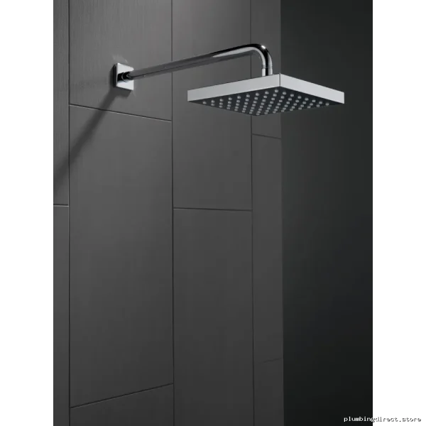 Delta Chrome Rain Shower Head - Single Setting Luxury Spray