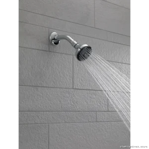 Delta Chrome Shower Arm with Flange U4993-PK for Bathroom Installation
