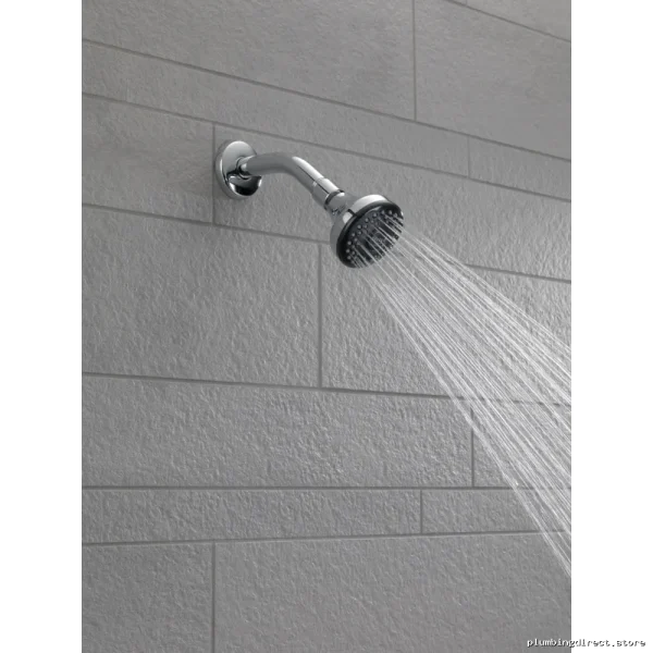 Delta Chrome Shower Arm with Flange U4993-PK for Bathroom Installation