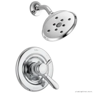 Delta Chrome Shower Trim with Advanced H2Okinetic System