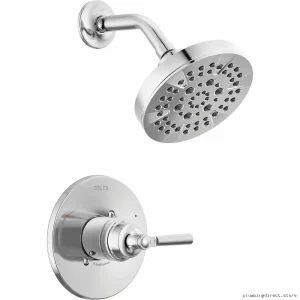 Delta Chrome Shower Trim Kit - Saylor Monitor 14 Series T14235