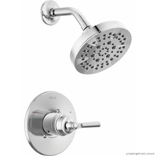 Delta Chrome Shower Trim Kit - Saylor Monitor 14 Series T14235