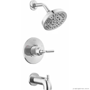 Delta Chrome Shower Trim Kit for Monitor 14 Series Tub Faucet T14435