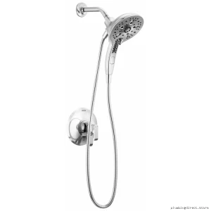 Delta T17289-PR Lumicoat Chrome Shower Trim - Tetra Monitor 17 Series Upgrade