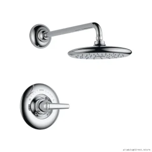 Rhythm Monitor 14 Chrome Shower Wall Trim - T14282 Delta