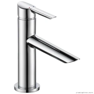 Delta Chrome Single-Hole Bathroom Sink Faucet Model 561-LPU-DST