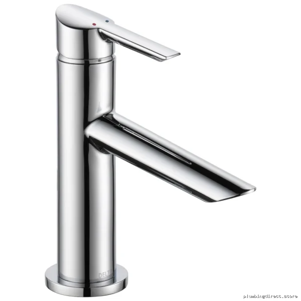 Delta Chrome Single-Hole Bathroom Sink Faucet Model 561-LPU-DST