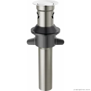 Delta Chrome Stainless Steel Pop-Up Overflow Drain Model RP10