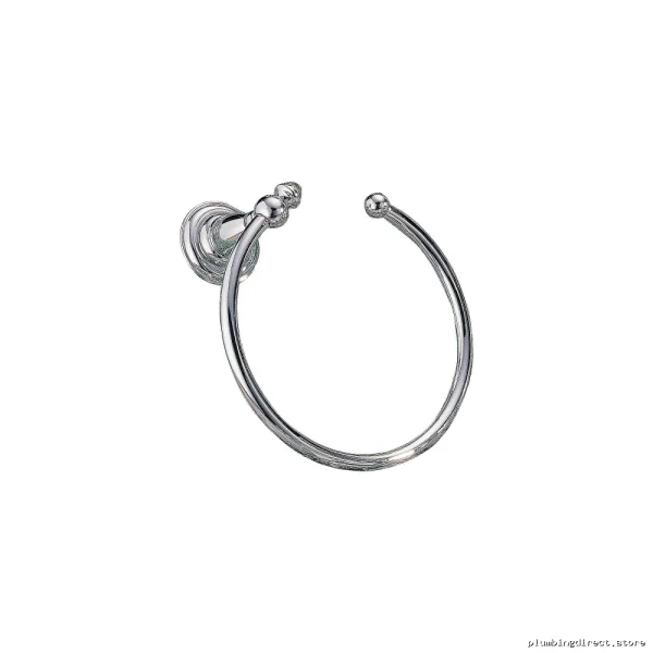 Delta Classic Open Towel Ring - Chrome Finish Model #75046 - Image 2