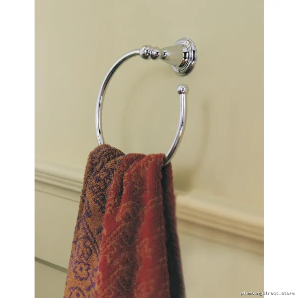 Delta Classic Open Towel Ring - Chrome Finish Model #75046