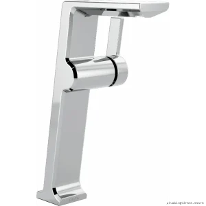 Delta Chrome Vessel Sink Faucet for Bathroom Vanity - Modern Design & Easy Installation