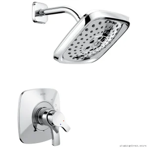 Delta Chrome Temperature Control Water-Saving Shower Trim