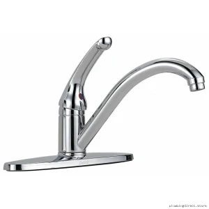 Delta Classic Chrome Kitchen Sink Faucet Model 136-DST