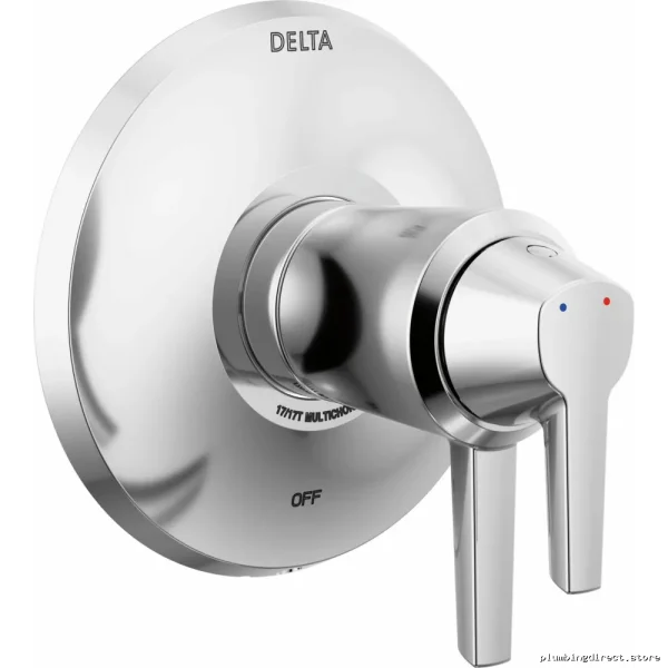 Delta Compatible Galeon 17T Valve Trim - Lumicoat Chrome T17T071-PR