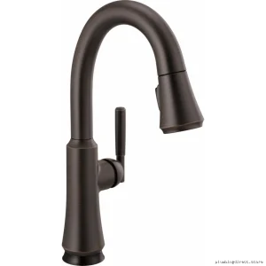 Delta Coranto 9979T-RB-DST Touch Bar Faucet - Venetian Bronze Pulldown Kitchen Sink Sprayer