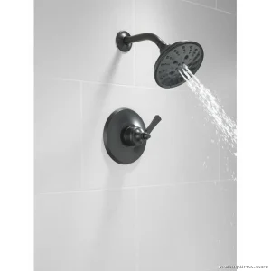 Delta Dorval Monitor 14 Handle-Free Matte Black Shower Trim Kit