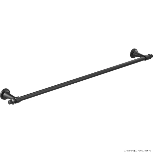 Delta Dorval-30 Matte Black Towel Bar | Modern Bathroom Fixtures Model #756