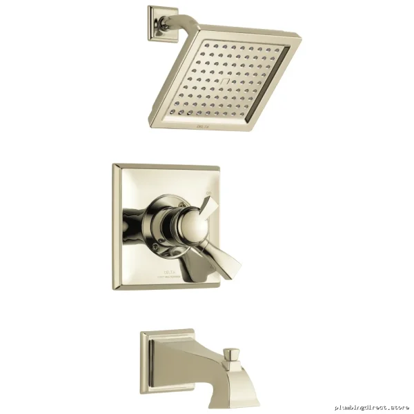 Delta Dryden 17 Series Polished Nickel Shower Trim - Image 4