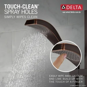 Delta Dryden Single-Setting Hand Shower with Slide Bar Mount in Venetian Bronze